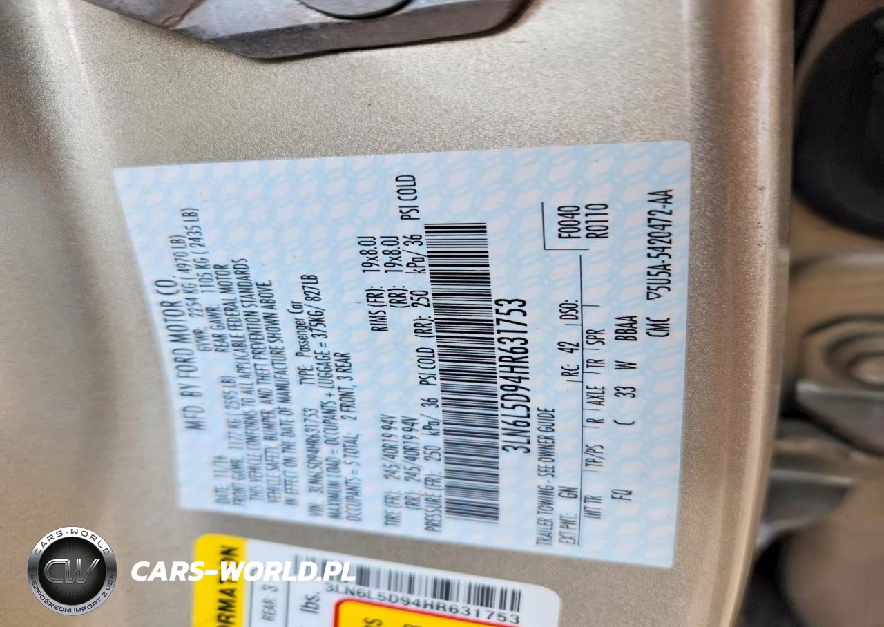 2017 Lincoln Mkz Select VIN:3LN6L5D94HR631753 - 12
