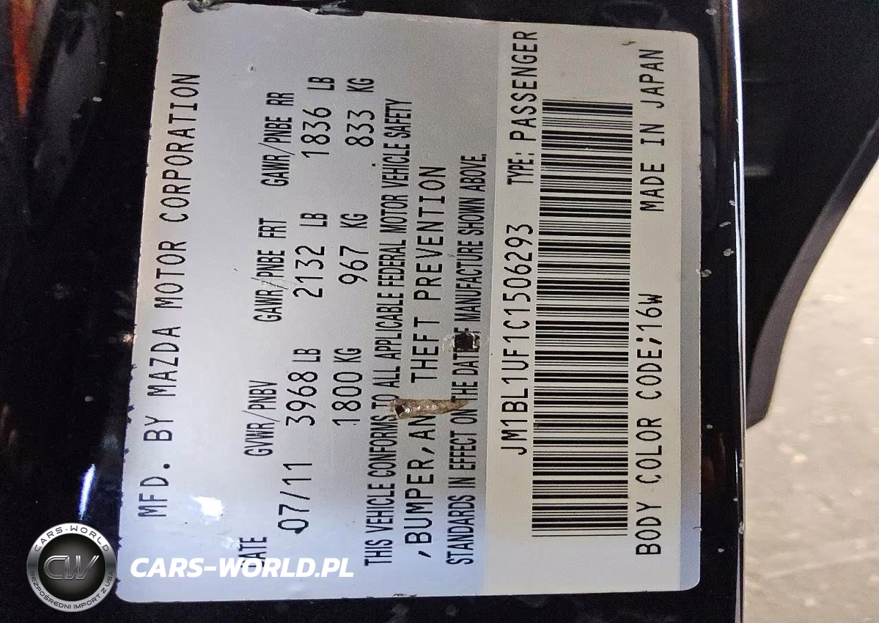 2012 Mazda 3 I VIN:JM1BL1UF1C1506293 - 12