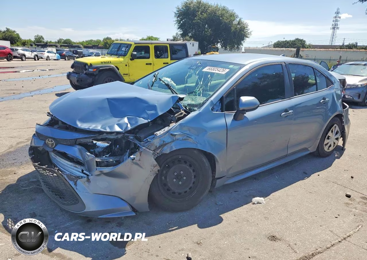 2021 Toyota Corolla L VIN:5YFDPMAE2MP165137 - 1