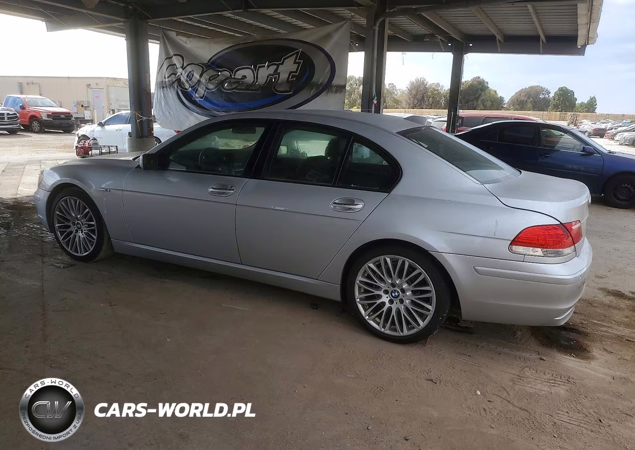 2007 BMW 750 I VIN:WBAHL835X7DT08356 - 2
