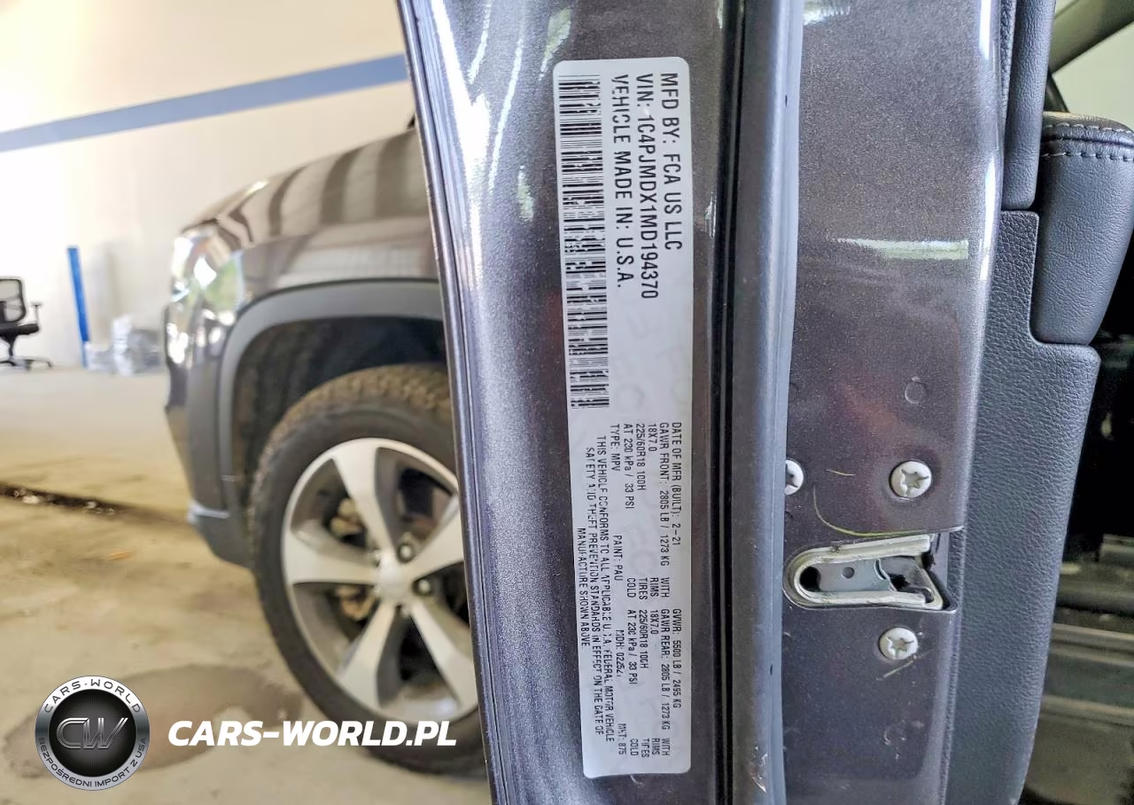 2021 Jeep Cherokee Limited VIN:1C4PJMDX1MD194370 - 14