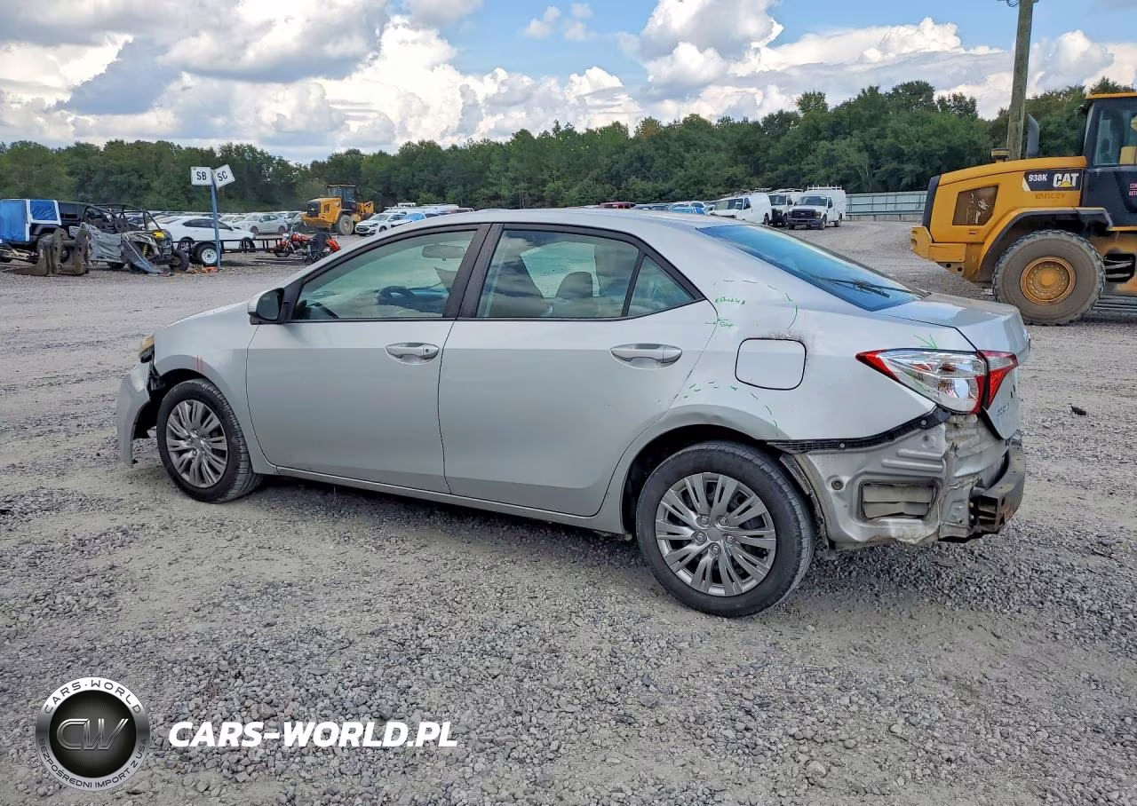 2015 Toyota Corolla Le VIN:2T1BURHEXFC365379 - 2
