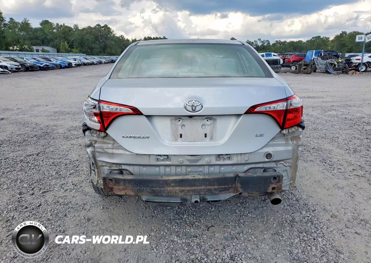 2015 Toyota Corolla Le VIN:2T1BURHEXFC365379 - 6