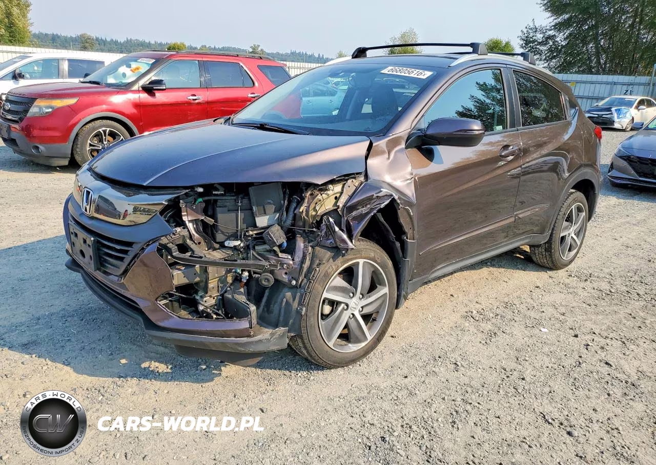 2022 Honda Hr-V Exl VIN:3CZRU6H72NM750093 - 1