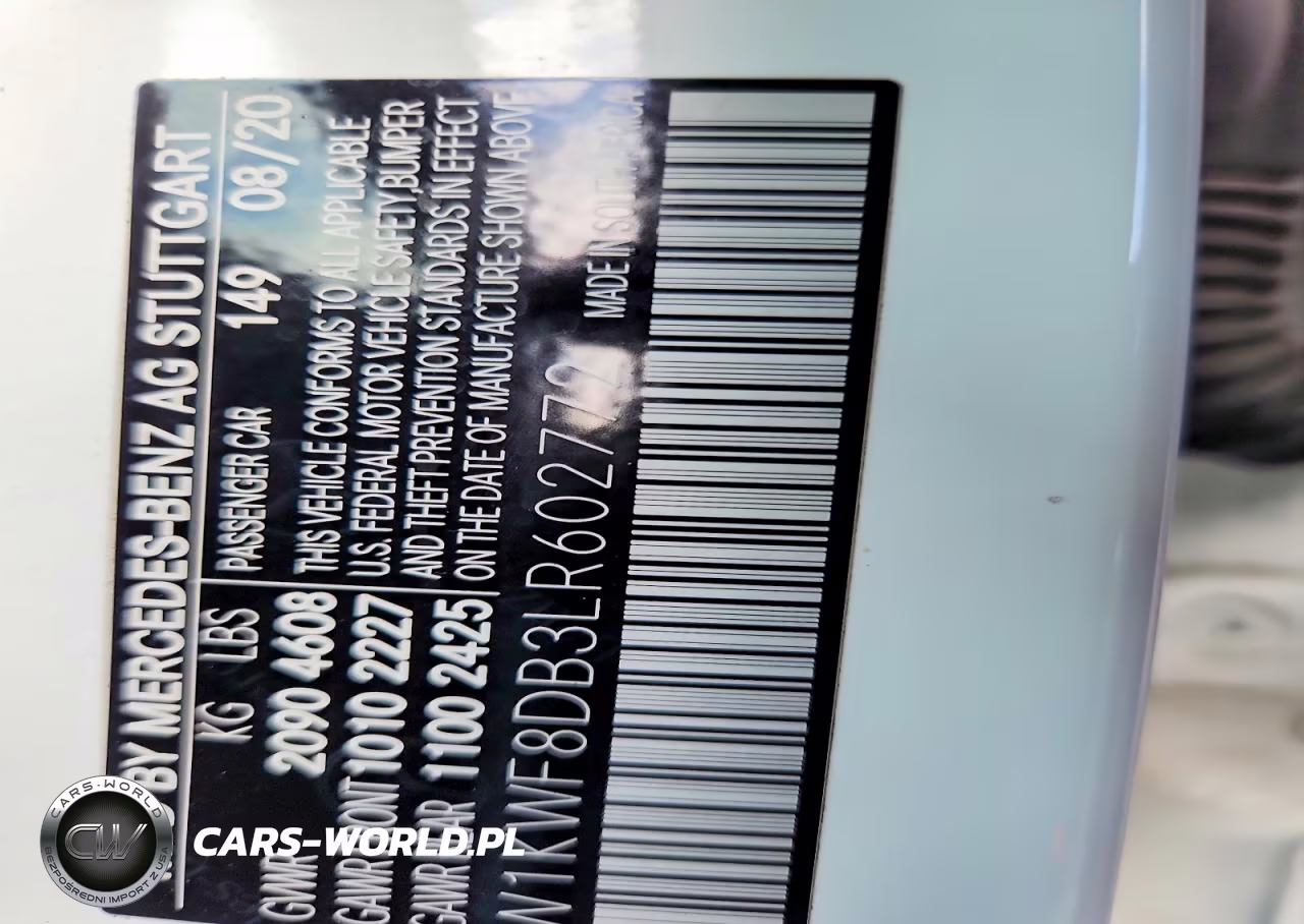 2020 Mercedes-Benz C 300 VIN:W1KWF8DB3LR602772 - 12