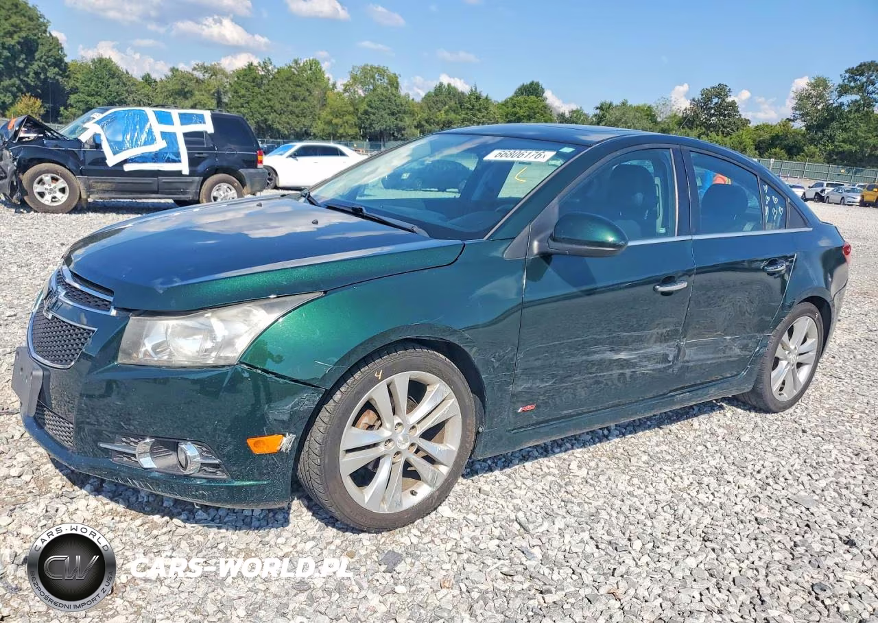 2014 Chevrolet Cruze Ltz VIN:1G1PG5SB9E7293586 - 1