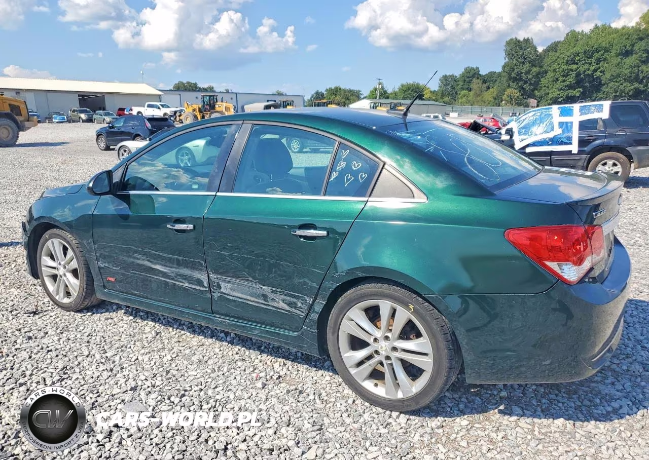 2014 Chevrolet Cruze Ltz VIN:1G1PG5SB9E7293586 - 2