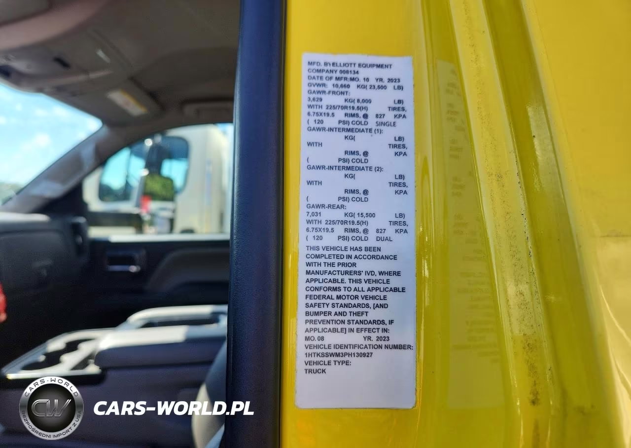 2023 International Cv515 Crane Truck VIN:1HTKSSWM3PH130927 - 12