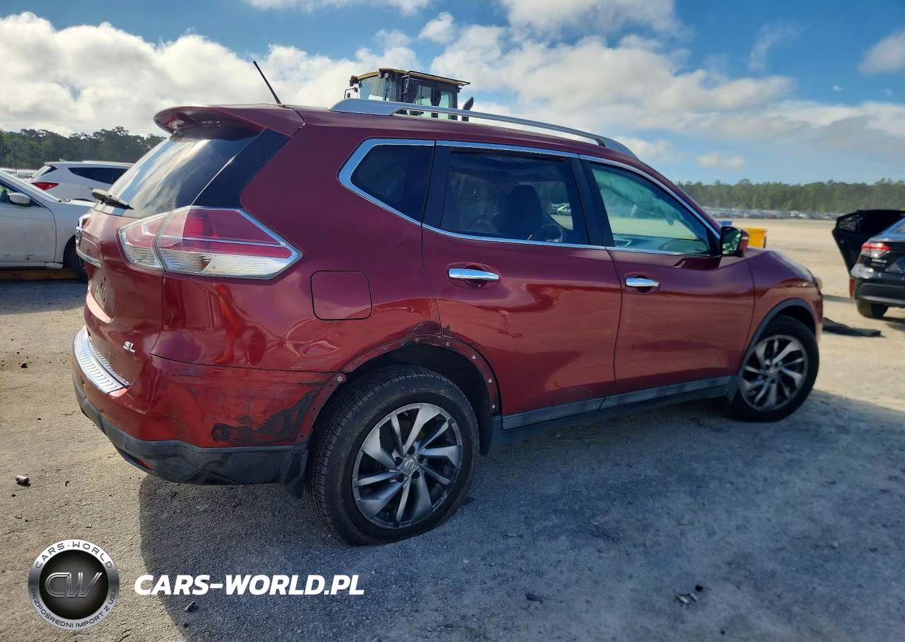 2015 Nissan Rogue Sl VIN:5N1AT2MT0FC851052 - 3