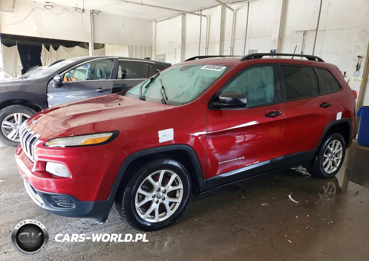 2017 Jeep Cherokee Sport VIN:1C4PJLAB8HW591801 - 1