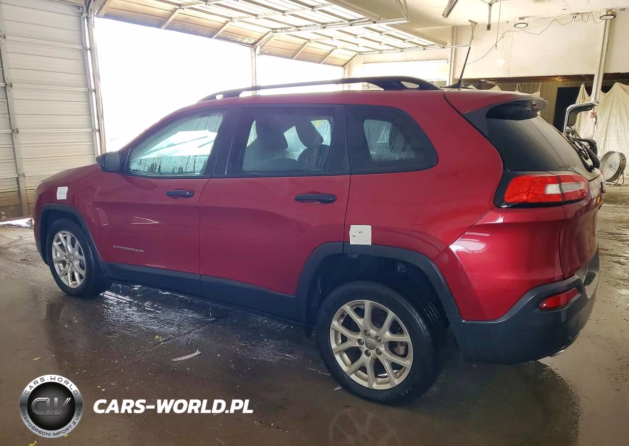 2017 Jeep Cherokee Sport VIN:1C4PJLAB8HW591801 - 2