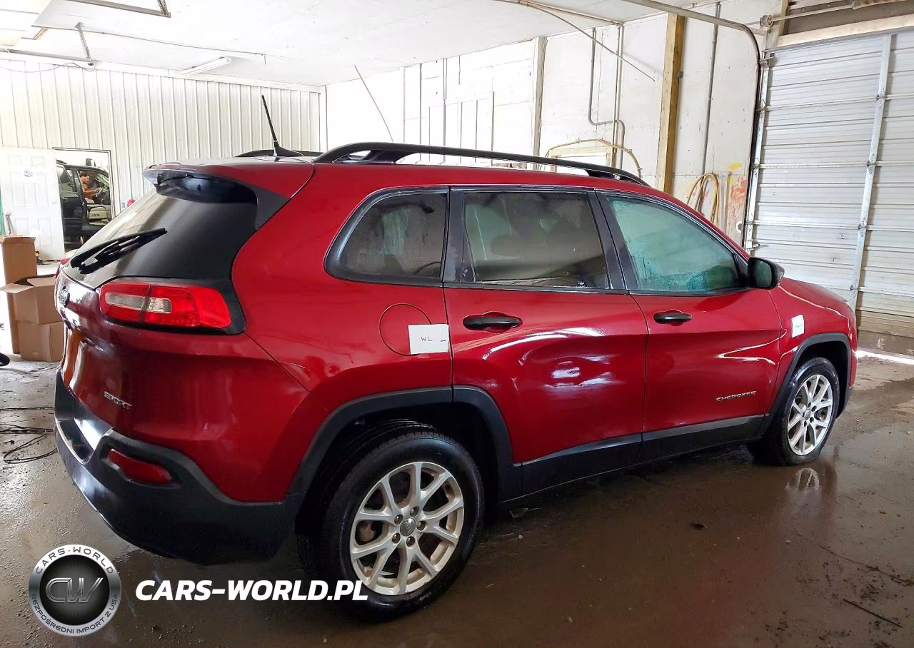 2017 Jeep Cherokee Sport VIN:1C4PJLAB8HW591801 - 3