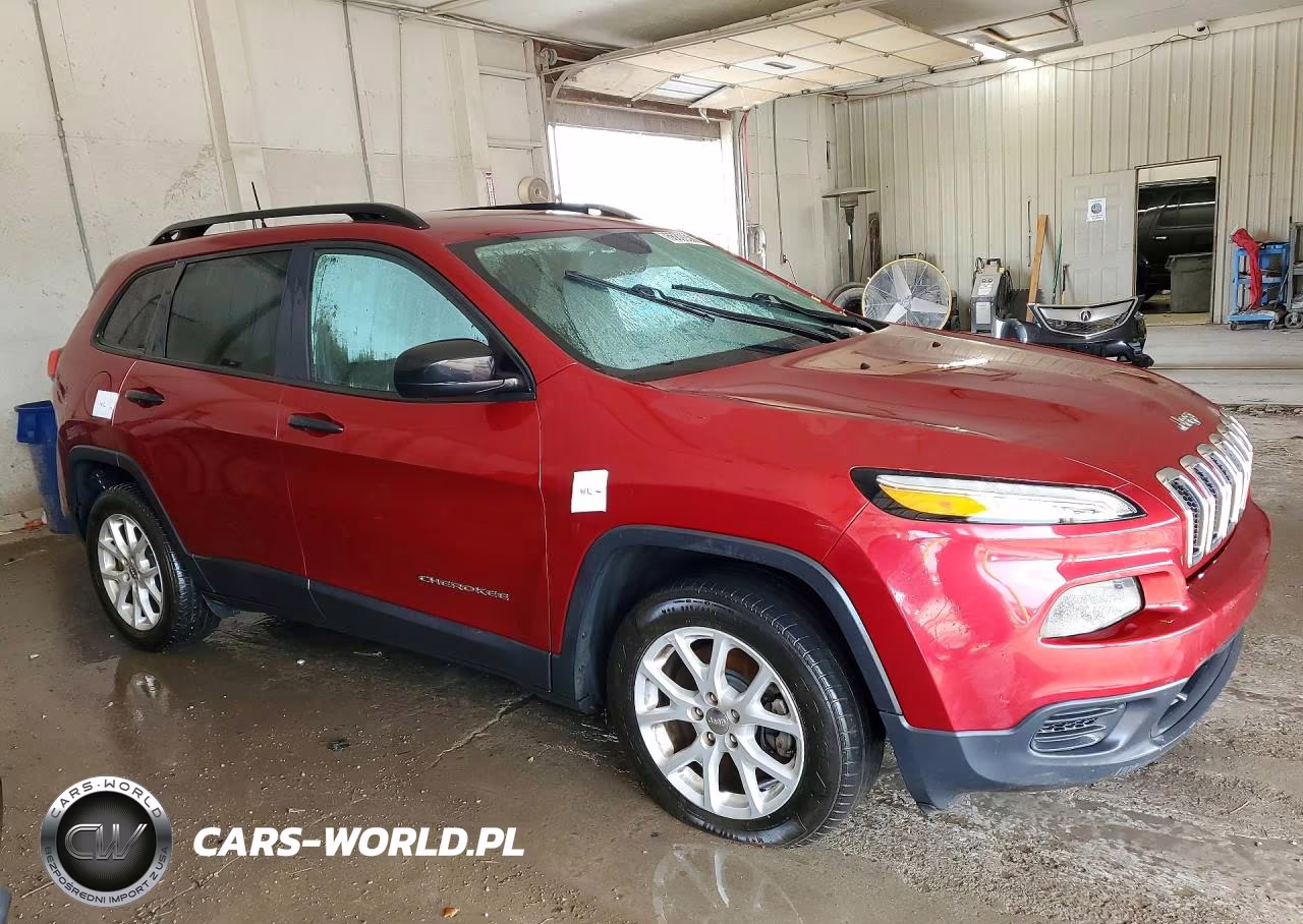 2017 Jeep Cherokee Sport VIN:1C4PJLAB8HW591801 - 4