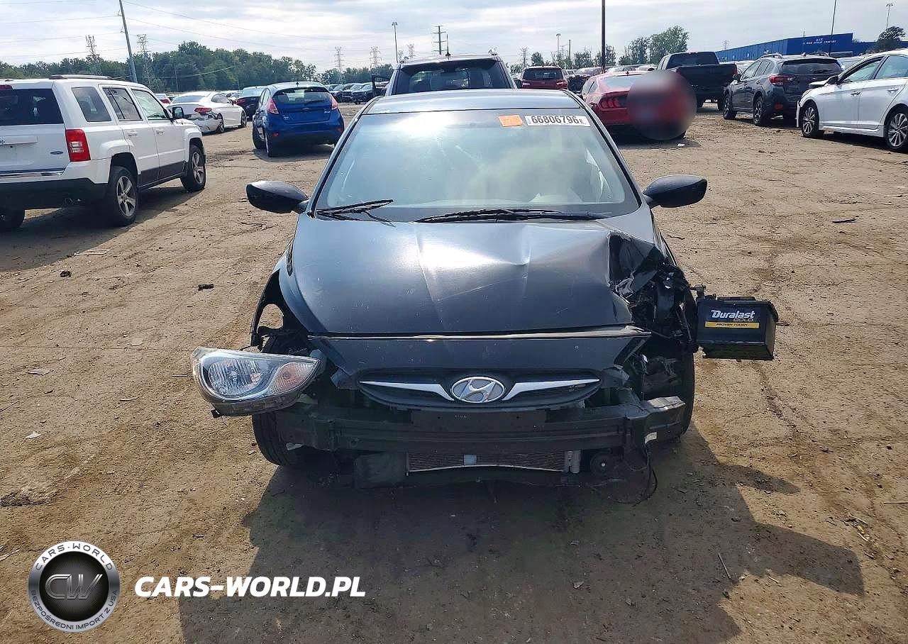 2014 Hyundai Accent Gs VIN:KMHCT5AE0EU150813 - 5