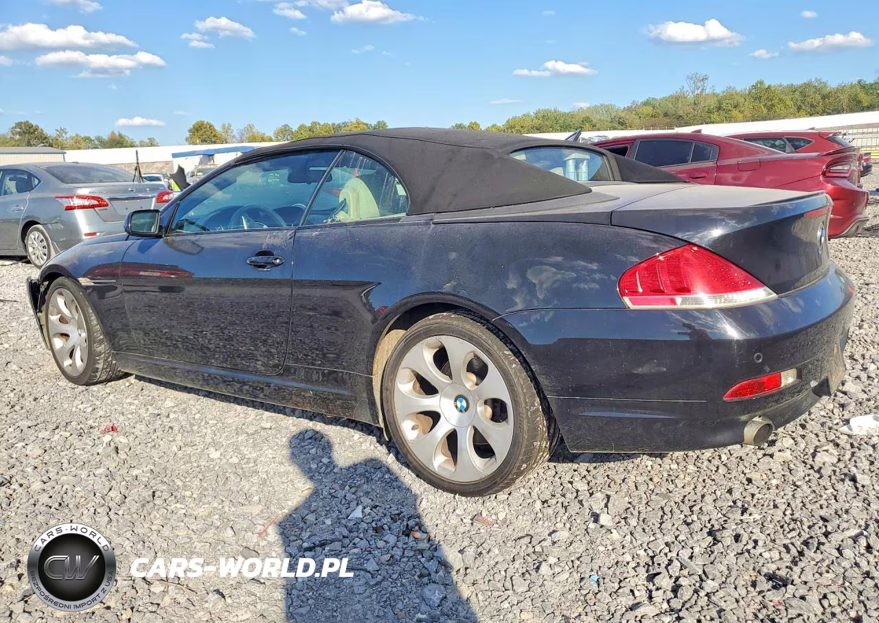 2007 BMW 650 I VIN:WBAEK13547CN81165 - 2