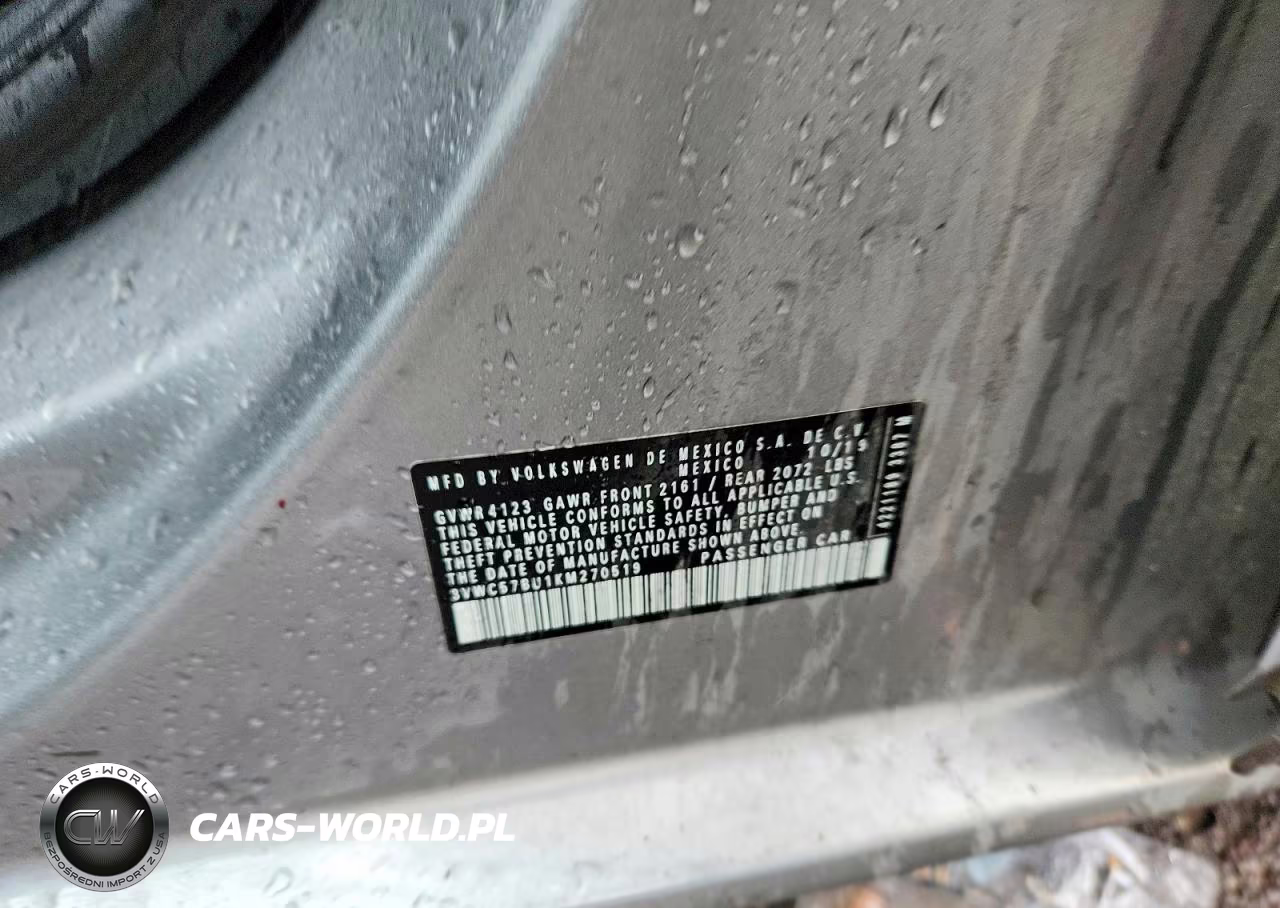 2019 Volkswagen Jetta S VIN:3VWC57BU1KM270519 - 12