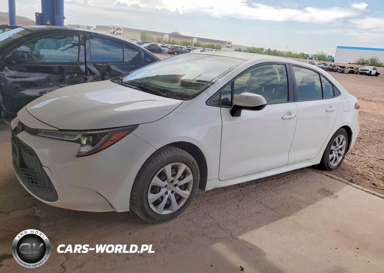 2022 Toyota Corolla Le VIN:JTDEPMAE8N3025804 - 1