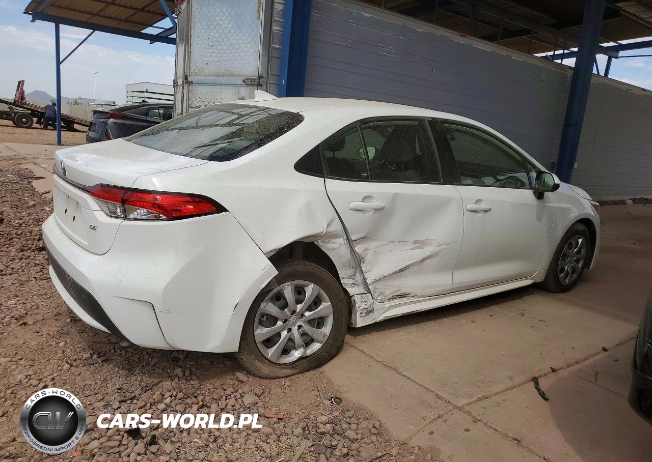2022 Toyota Corolla Le VIN:JTDEPMAE8N3025804 - 3