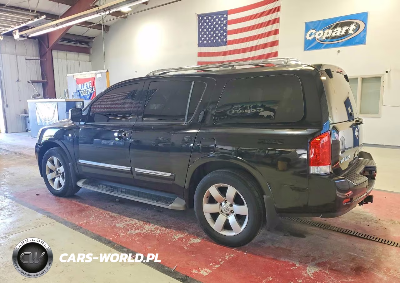 2012 Nissan Armada Sv VIN:5N1BA0ND4CN610696 - 2