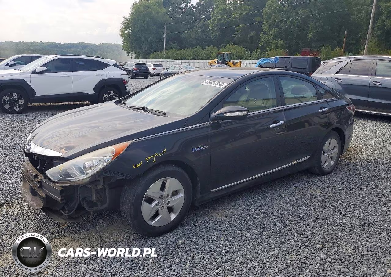 2012 Hyundai Sonata Hybrid VIN:KMHEC4A47CA044397 - 1