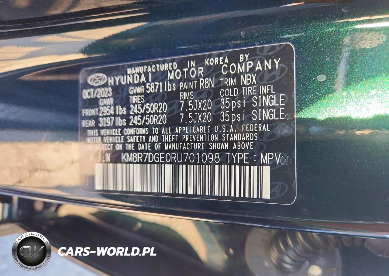 2024 Hyundai Palisade Calligraphy VIN:KM8R7DGE0RU701098 - 13