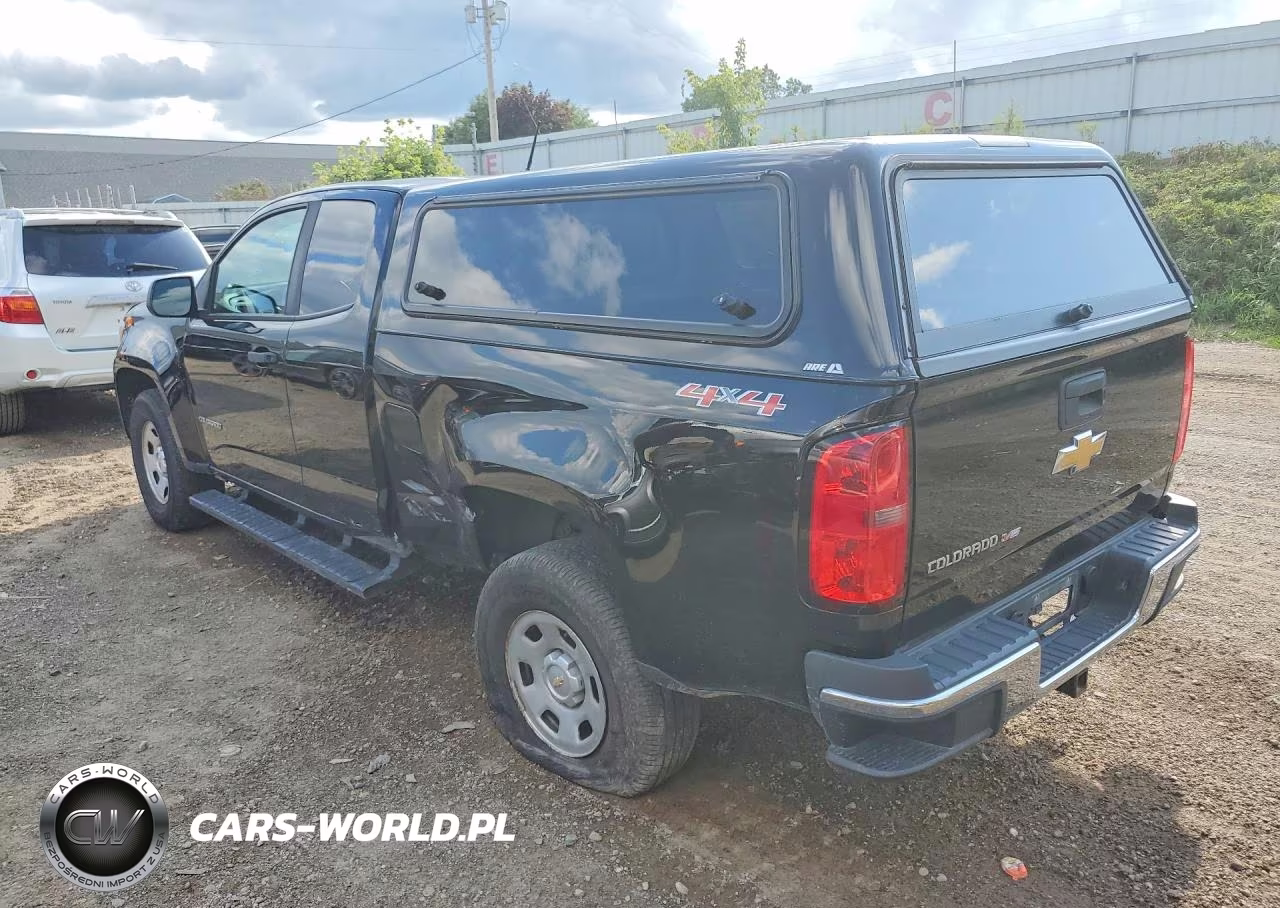 2018 Chevrolet Colorado VIN:1GCHTBEN2J1222366 - 2