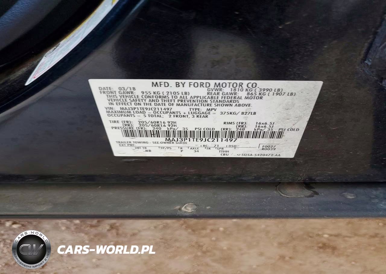 2018 Ford Ecosport Se VIN:MAJ3P1TE9JC211497 - 12