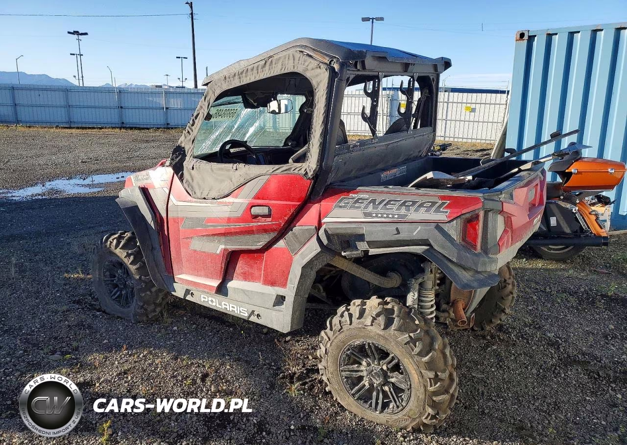2018 Polaris General 1000 Utility Vehicle VIN:3NSRGK993JH478290 - 3
