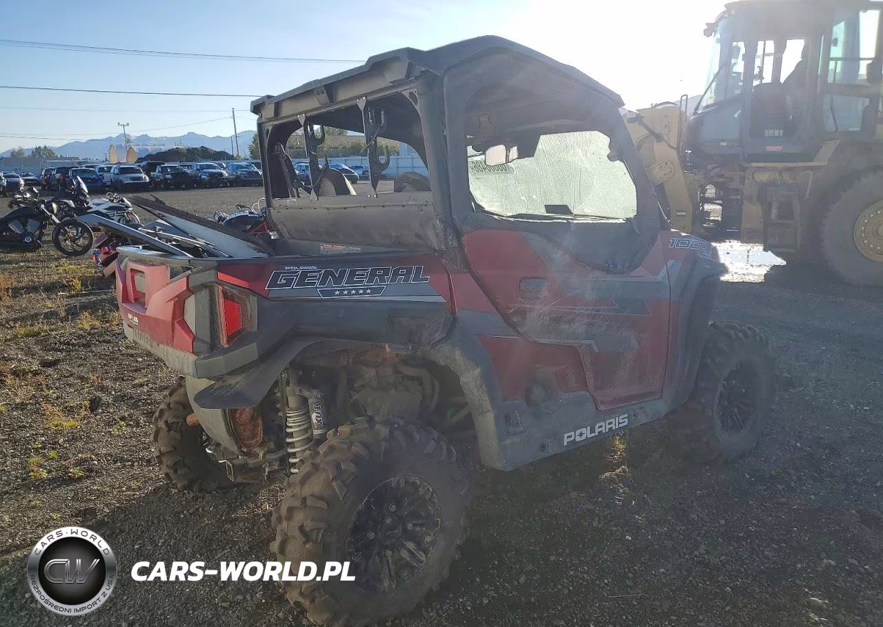 2018 Polaris General 1000 Utility Vehicle VIN:3NSRGK993JH478290 - 4