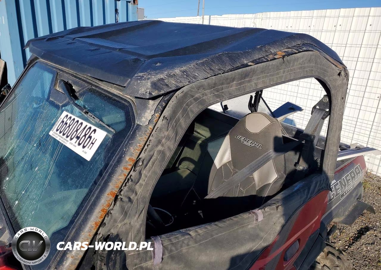 2018 Polaris General 1000 Utility Vehicle VIN:3NSRGK993JH478290 - 9