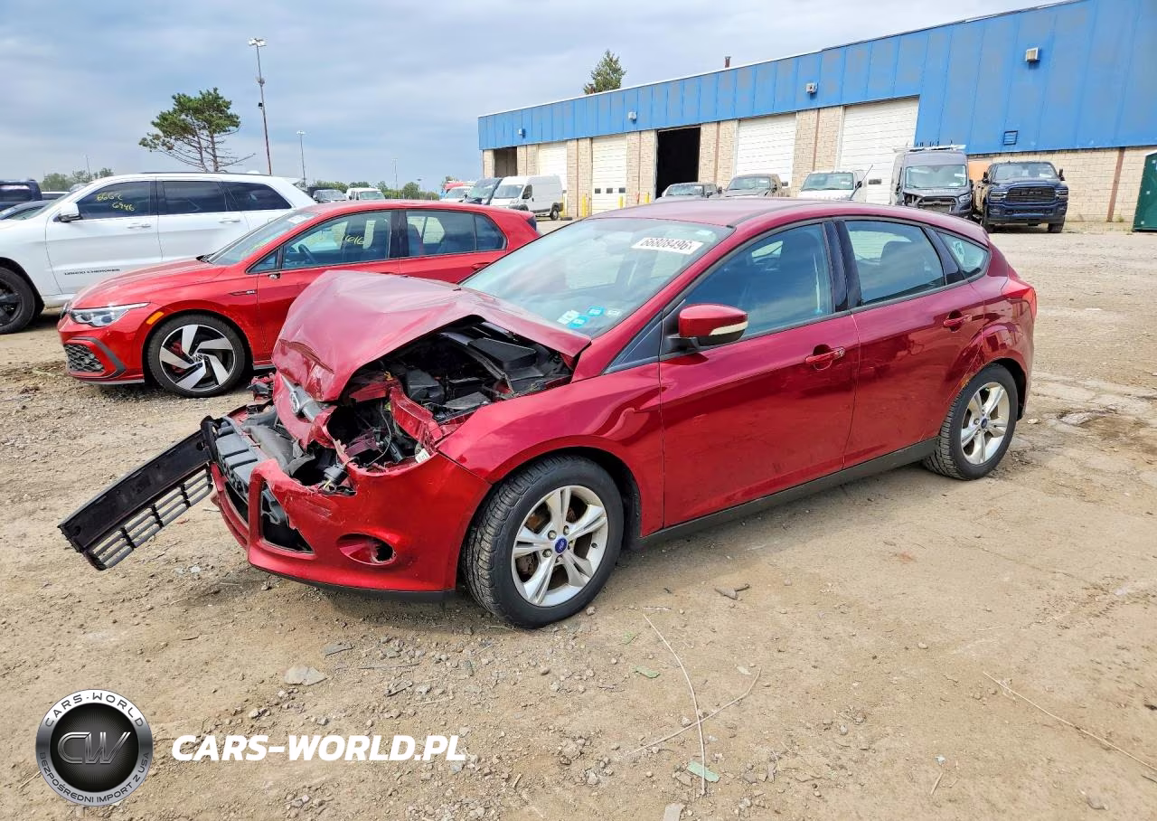 2013 Ford Focus Se VIN:1FADP3K23DL220031 - 1