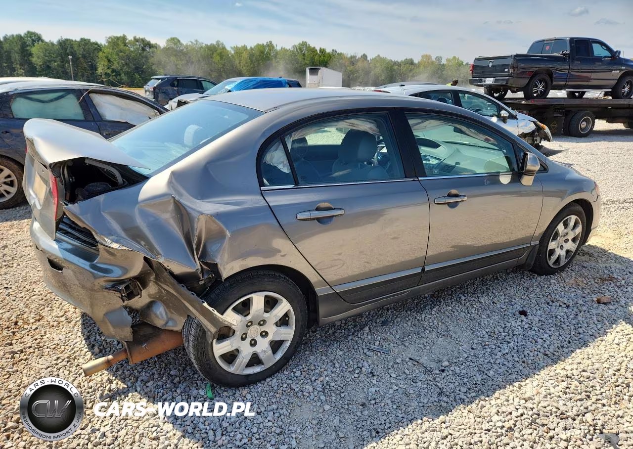 2007 Honda Civic Lx VIN:1HGFA16547L003090 - 3