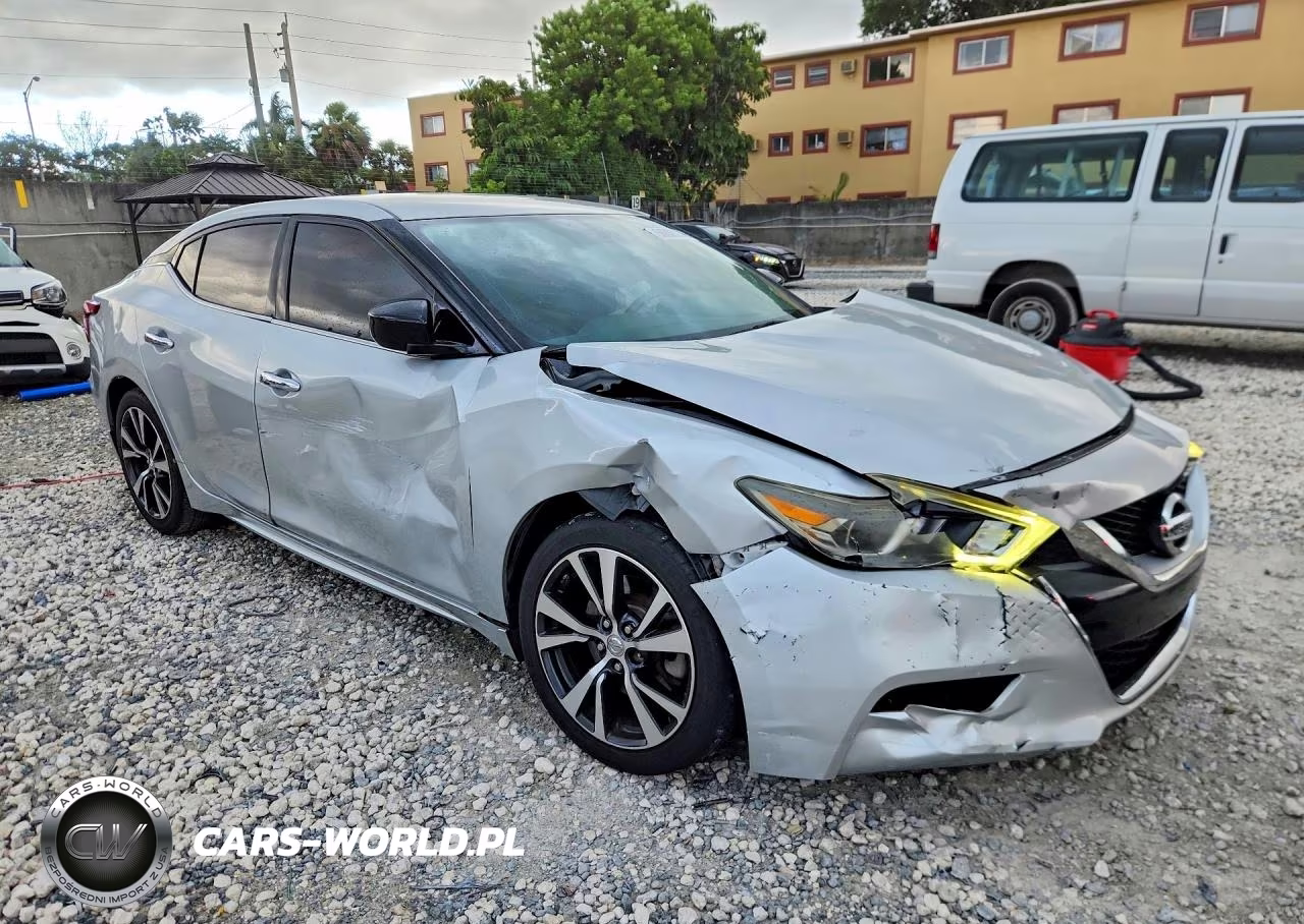 2017 Nissan Maxima 3.5 S VIN:1N4AA6AP6HC410642 - 4
