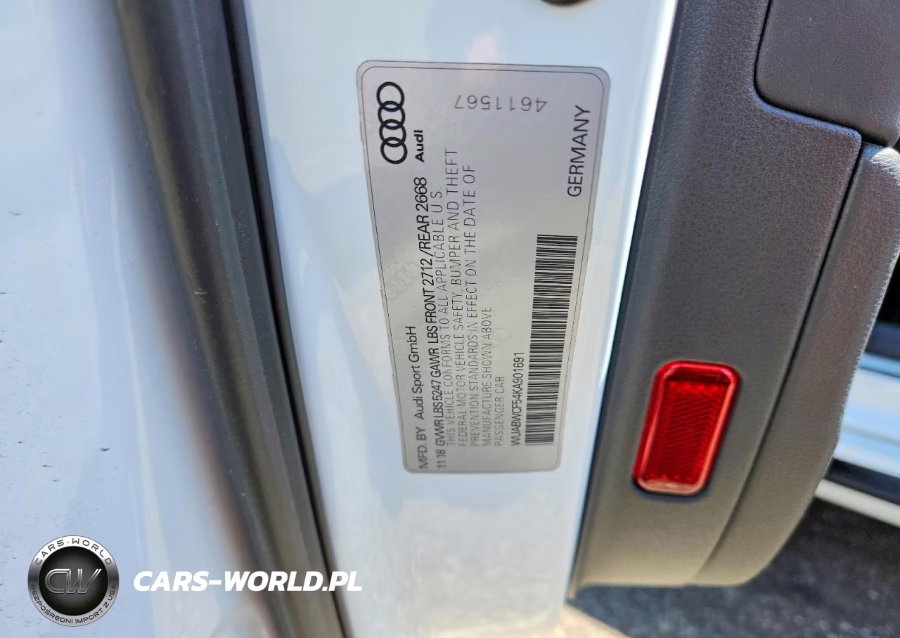2019 Audi Rs5 VIN:WUABWCF54KA901691 - 12