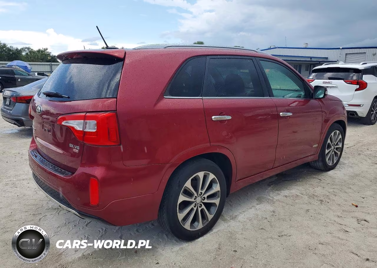 2015 Kia Sorento Sx VIN:5XYKWDA72FG563824 - 3