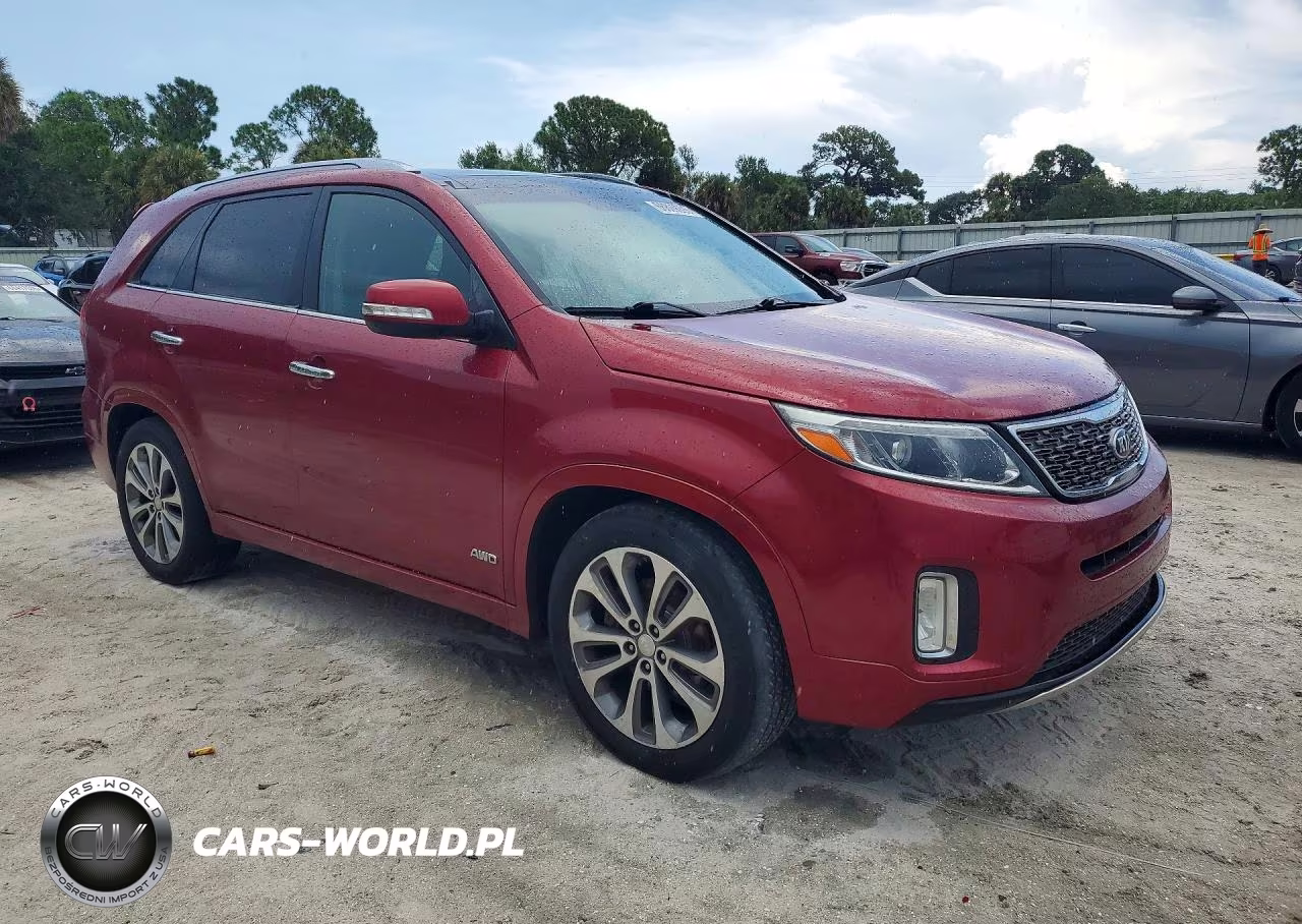 2015 Kia Sorento Sx VIN:5XYKWDA72FG563824 - 4