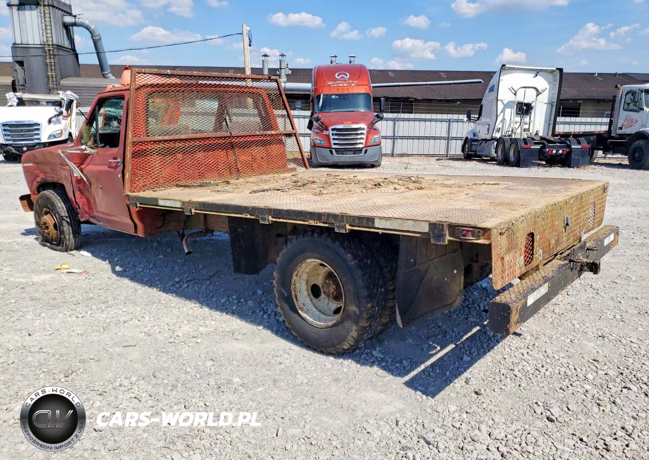 1983 Ford F250W-Trlr VIN:2FDJF37G2DCA34023 - 2