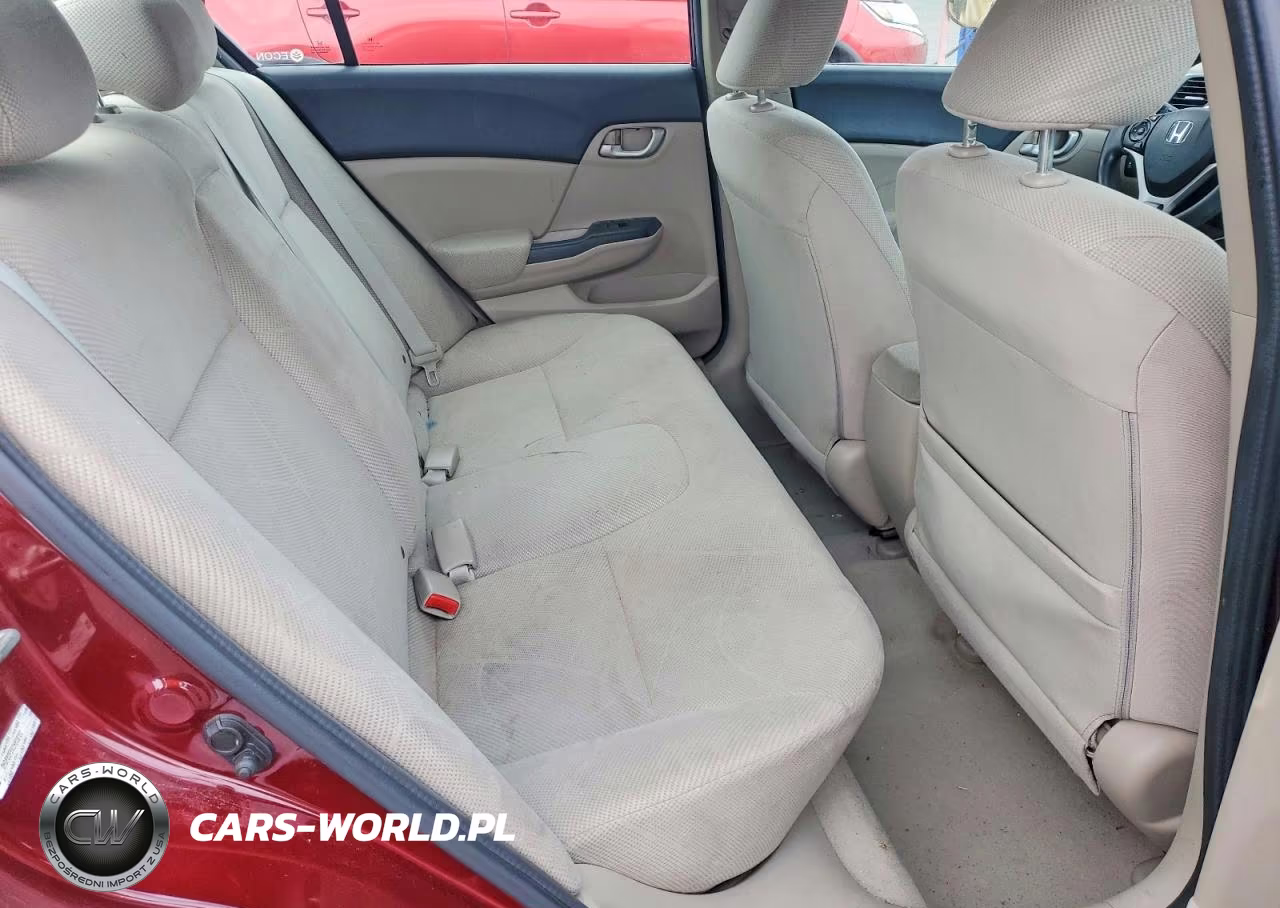 2012 Honda Civic Lx VIN:2HGFB2F5XCH609150 - 10