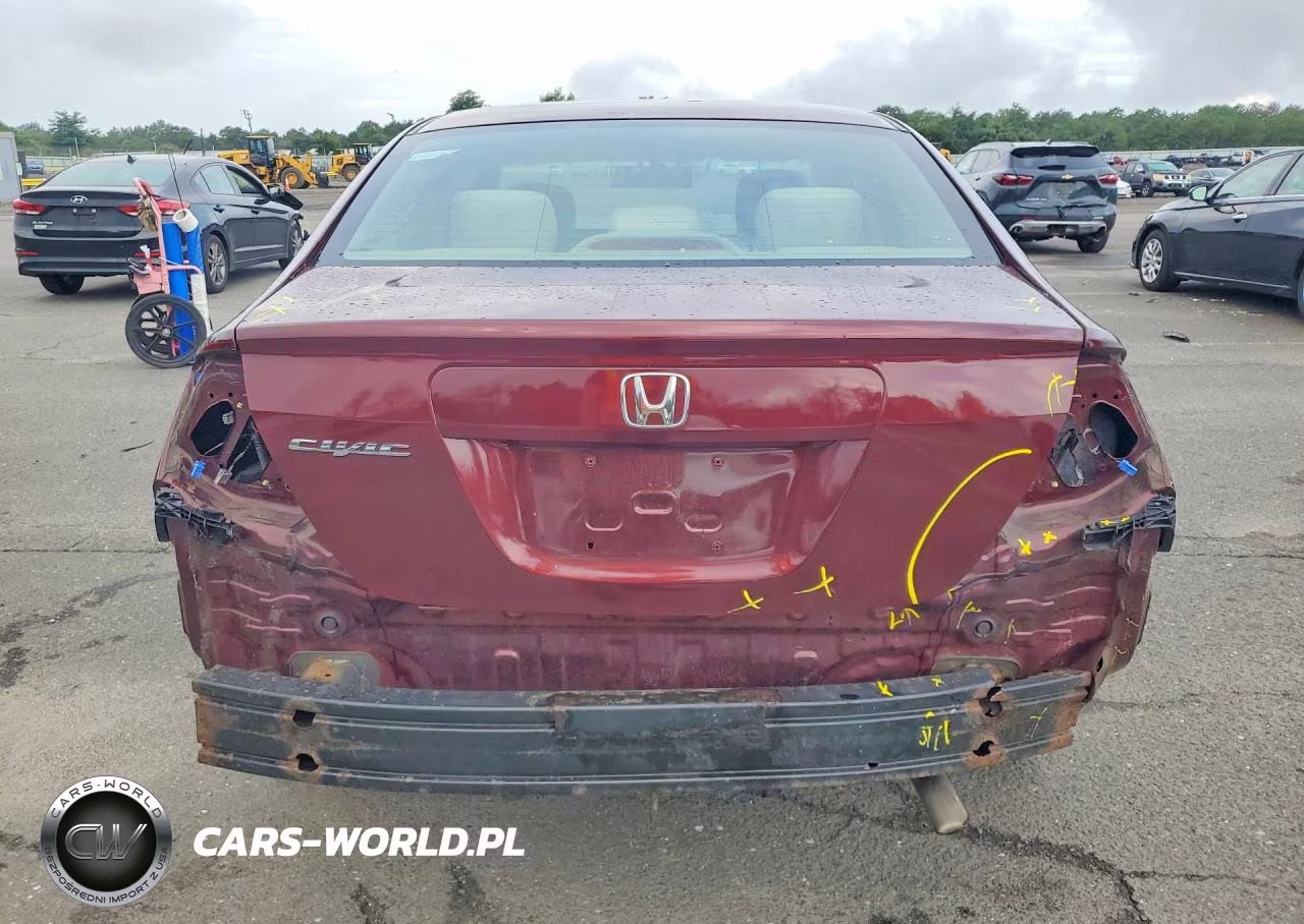 2012 Honda Civic Lx VIN:2HGFB2F5XCH609150 - 6