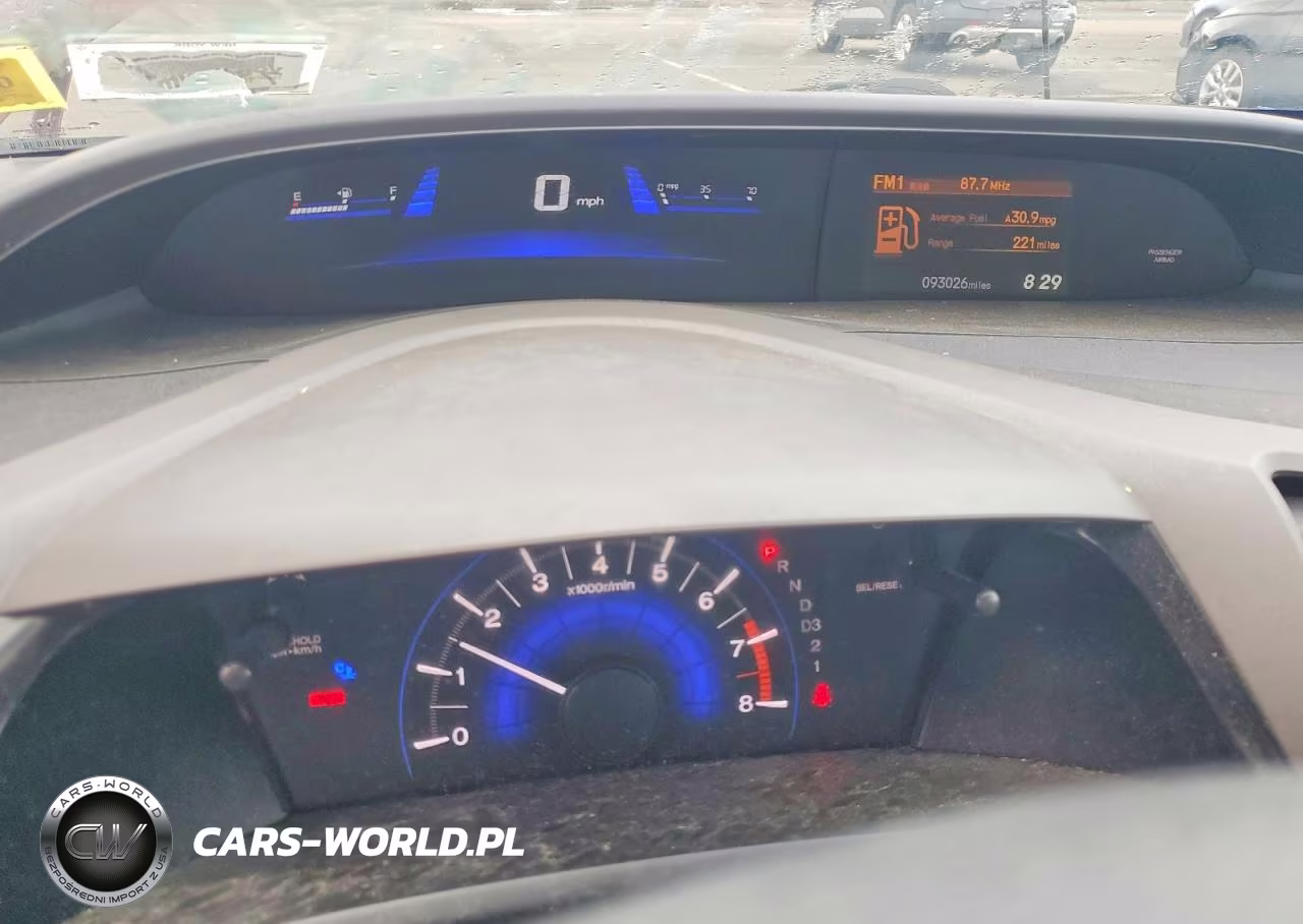 2012 Honda Civic Lx VIN:2HGFB2F5XCH609150 - 9