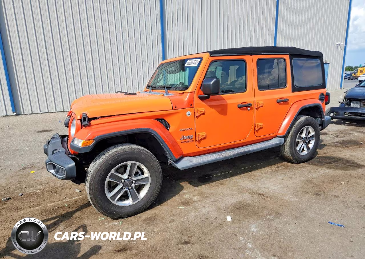 2018 Jeep Wrangler Unlimited Sahara VIN:1C4HJXEG7JW323443 - 1