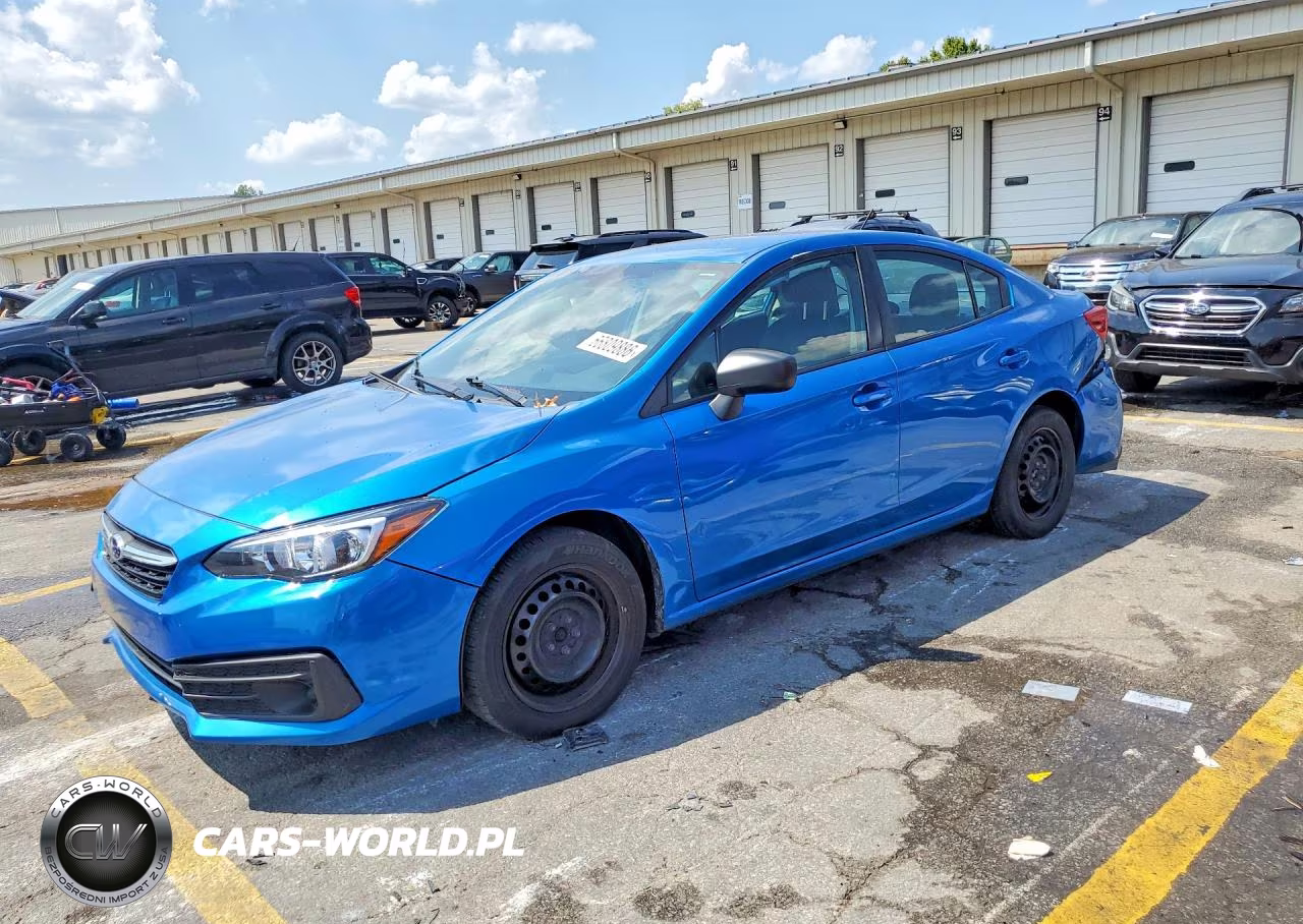2022 Subaru Impreza VIN:4S3GKAB61N3602640 - 1