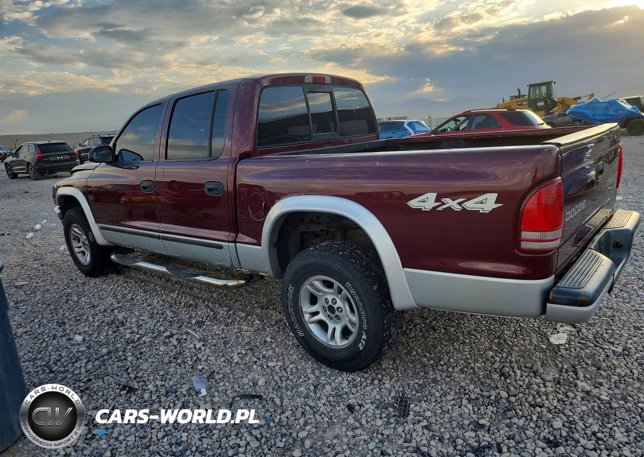 2003 Dodge Dakota Quad Slt VIN:1D7HG48N23S204755 - 2