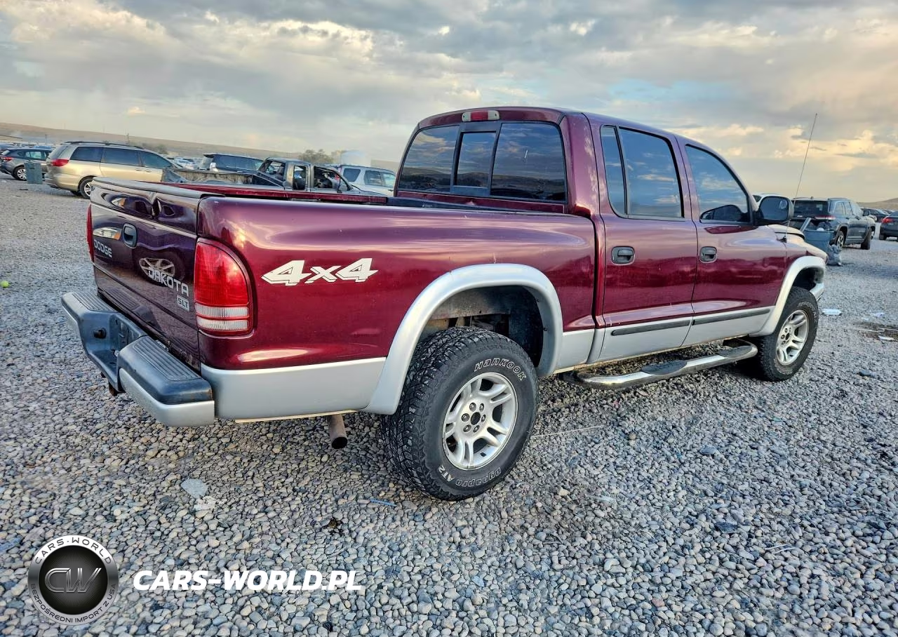 2003 Dodge Dakota Quad Slt VIN:1D7HG48N23S204755 - 3