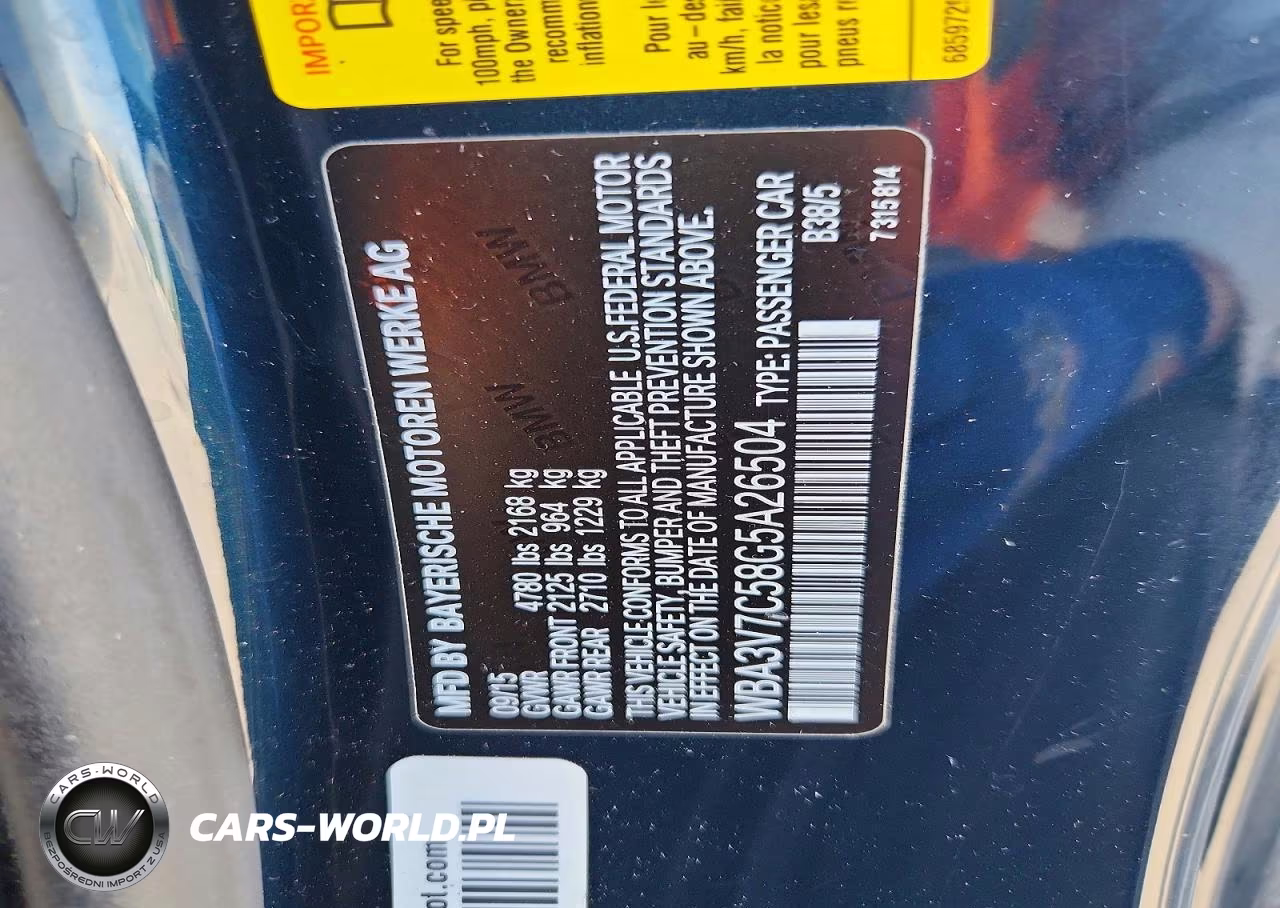 2016 BMW 428 I Sulev VIN:WBA3V7C58G5A26504 - 12