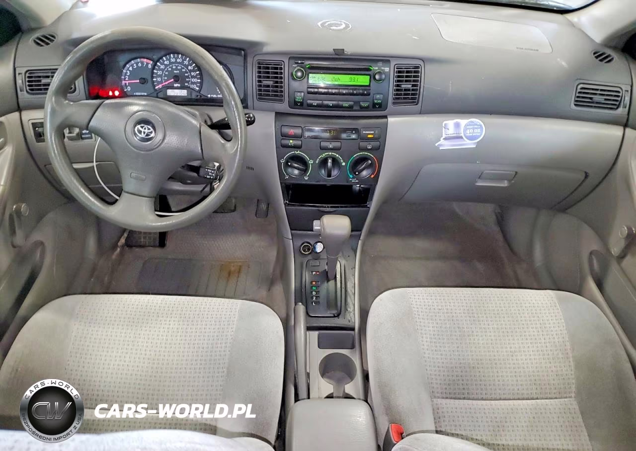 2007 Toyota Corolla Ce VIN:JTDBR32E370107238 - 8