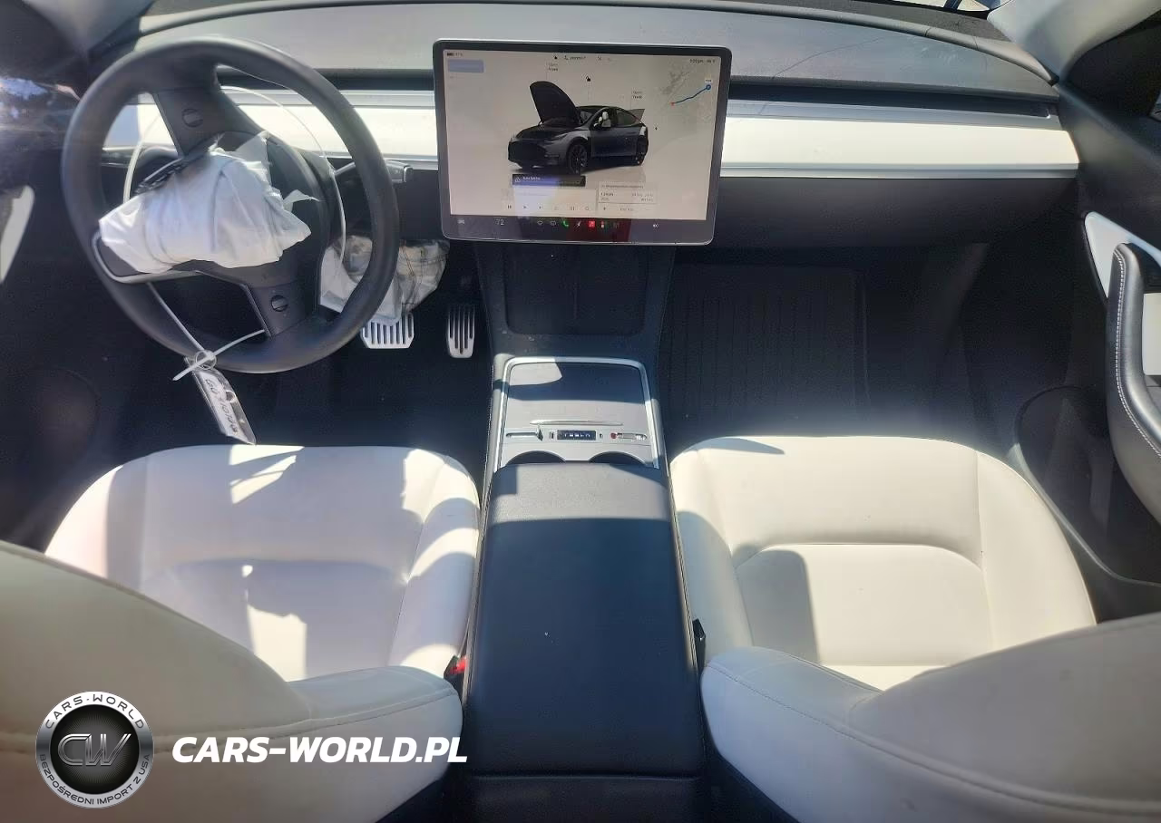 2022 Tesla Model Y VIN:7SAYGDEE6NF420481 - 8