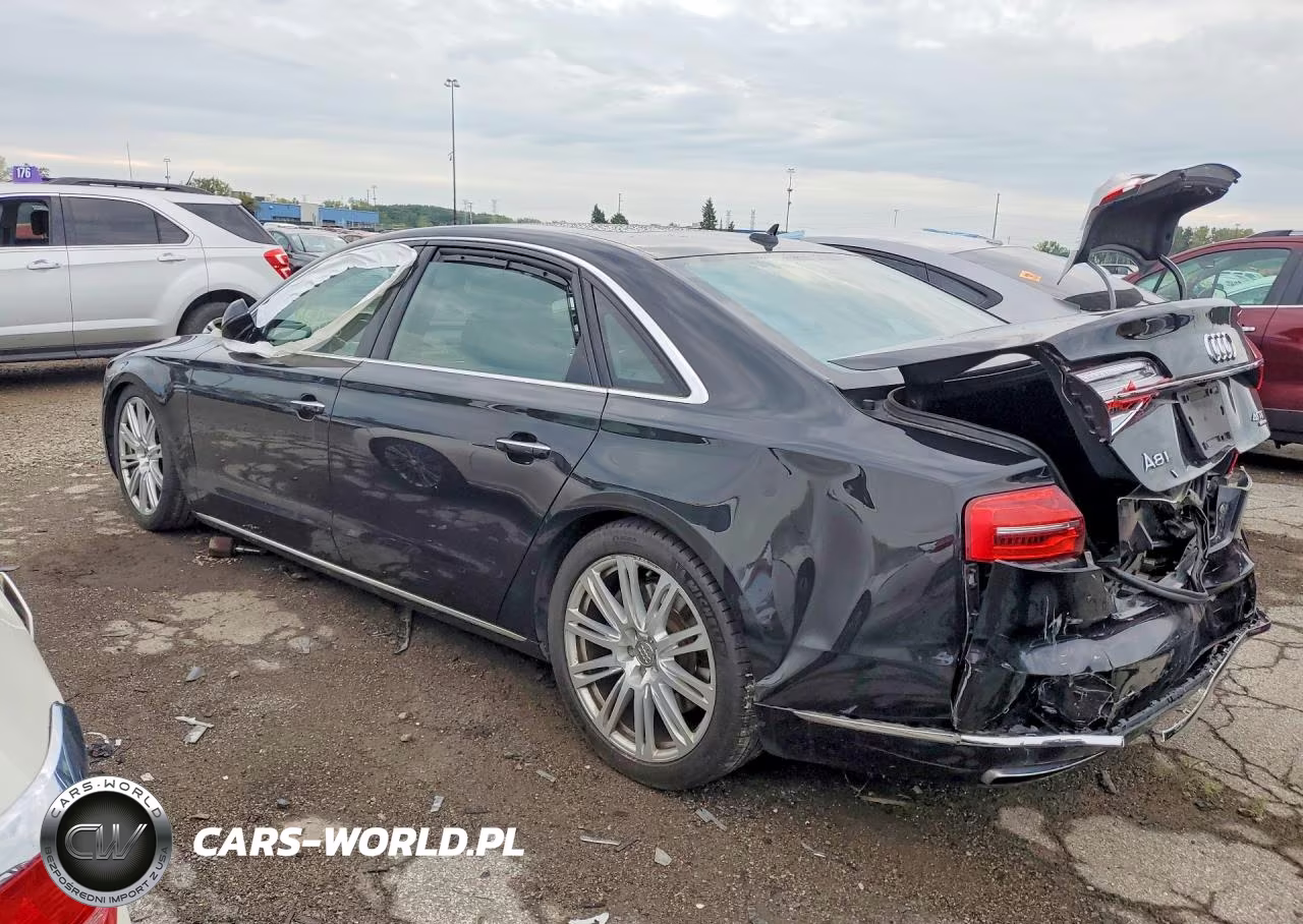 2015 Audi A8 L Quattro VIN:WAU32AFD3FN037091 - 2