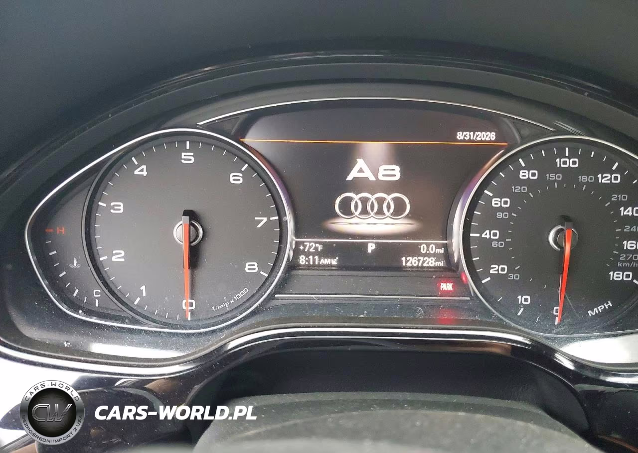 2015 Audi A8 L Quattro VIN:WAU32AFD3FN037091 - 9