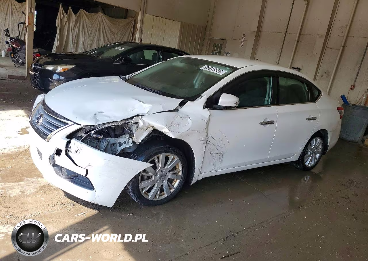 2013 Nissan Sentra S VIN:3N1AB7AP0DL627473 - 1